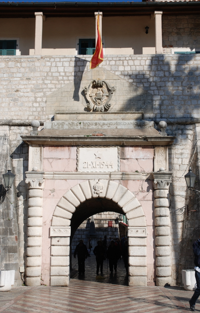 Porte principale, Kotor, Monténégro.