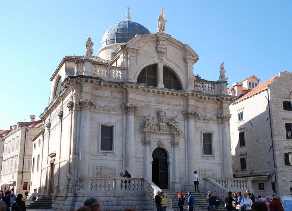 Église Saint-Blaise, Dubrovnik, Croatie.