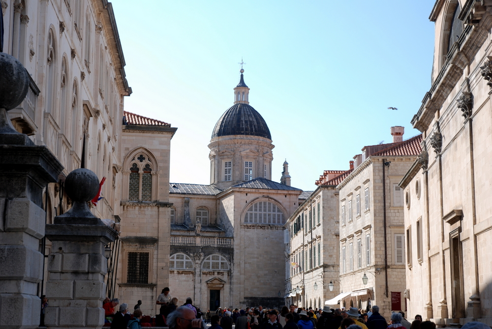 La cathédrale de Dubrovnik, Dubrovnik, Croatie.