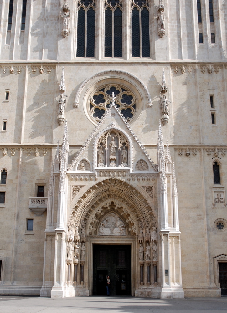 Cathédrale de Zagreb, Zagreb, Croatie.