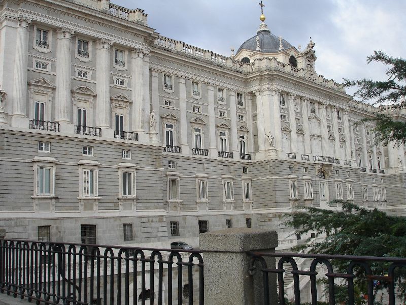 Le Palais Royal de Madrid, Madrid, Espagne. 