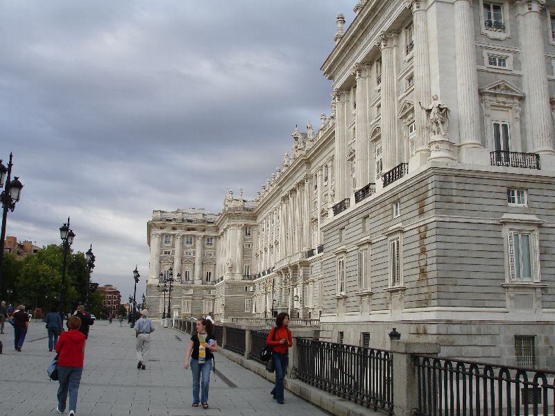 Palais Royal de Madrid, Madrid, Espagne. 