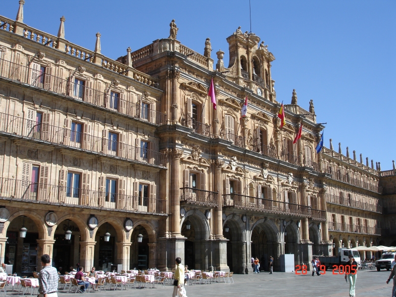 Plaza Mayor, Salamanca, Espagne.