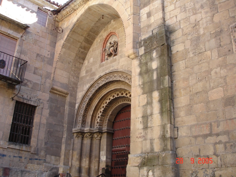 Église San Martin, Salamanca, Espagne.