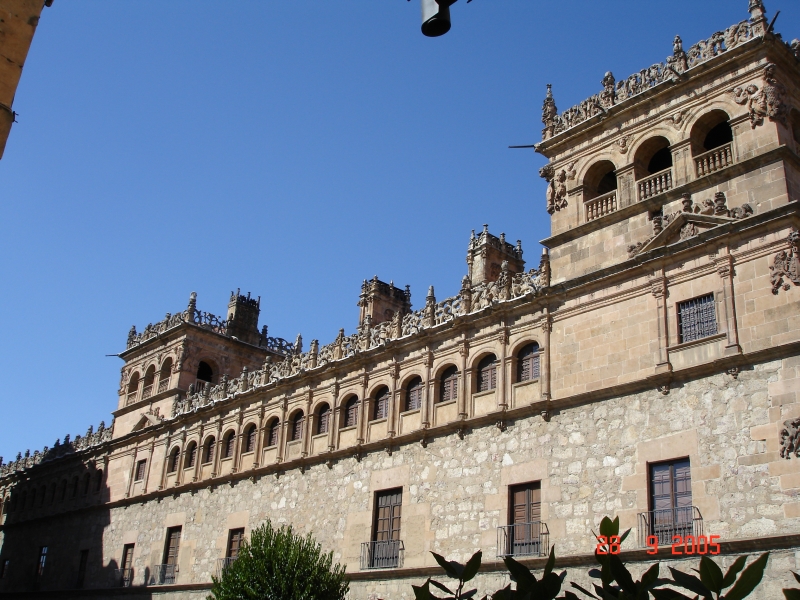 Palais privé, Salamanca, Espagne.