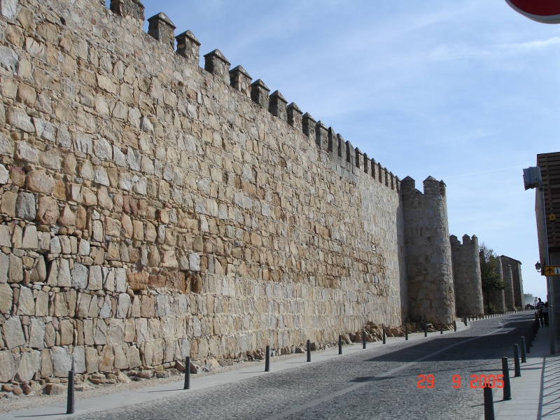 Murailles d’Avila, Espagne.