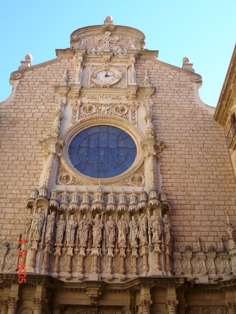 Monastère bénédictin de Montserrat, Espagne.