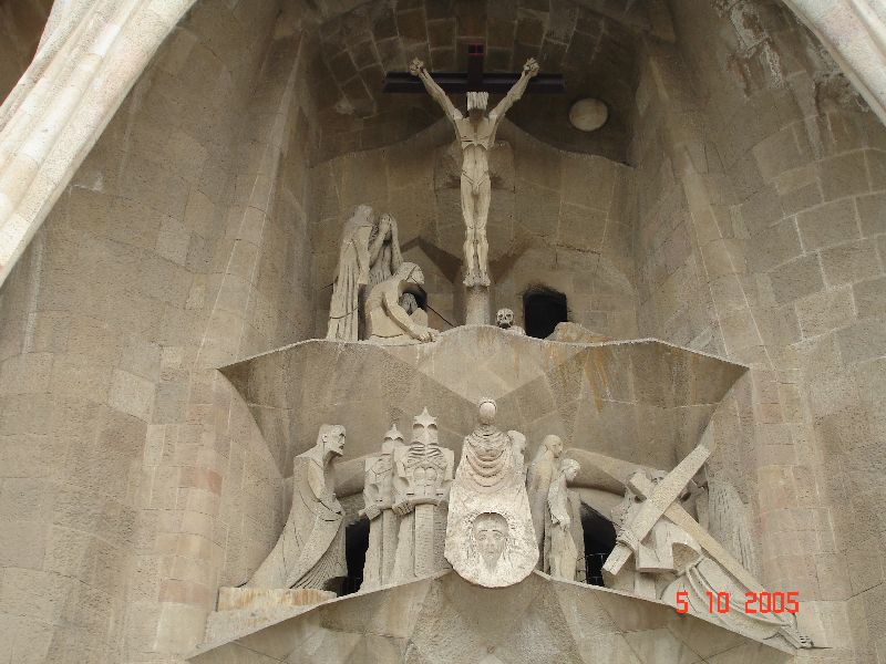 Sagrada Familia, Barcelone, Espagne.
