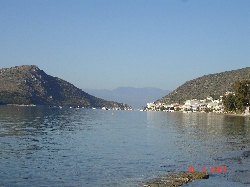 La baie de Tolo, Grèce.
