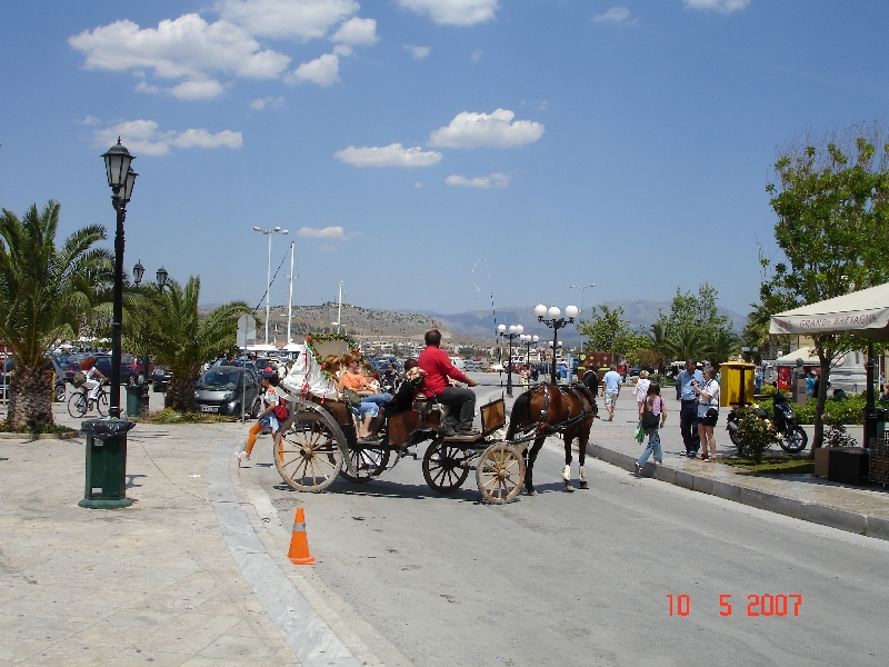 Port de Nauplie, Grèce.