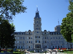 L’édifice du Parlement du Québec.