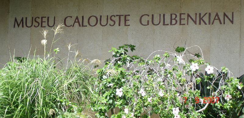 Le musée Calouste Gulbenkian, Lisbonne, Portugal.