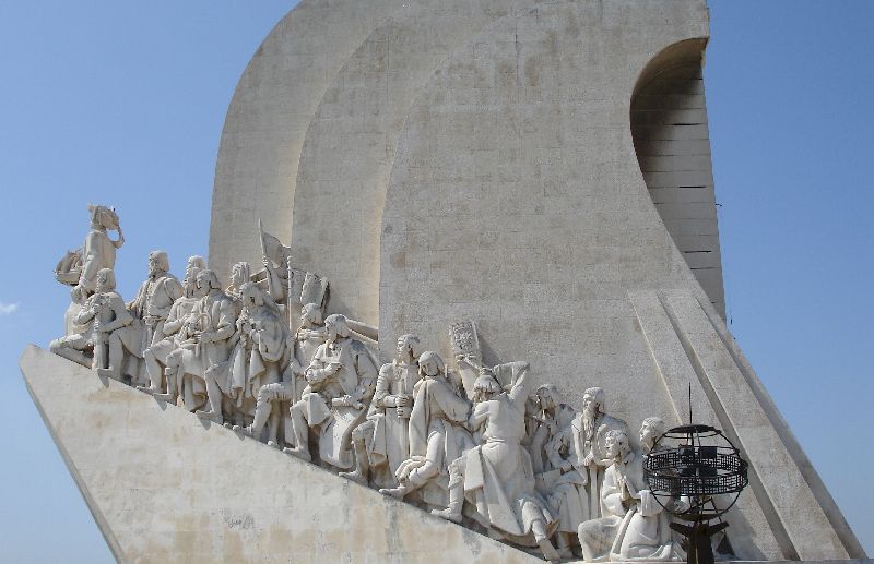 Le monument des Découvertes un hommage aux découvreurs portugais, Lisbonne, Portugal.