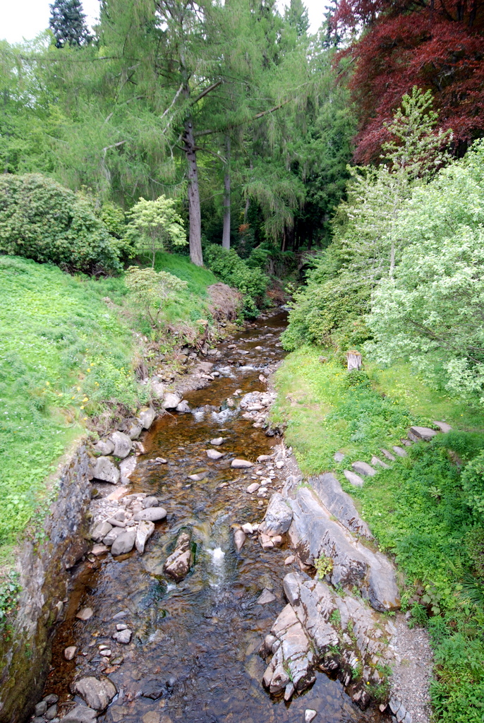 Rivière Tilt, Perthshire, Écosse, Royaume-Uni