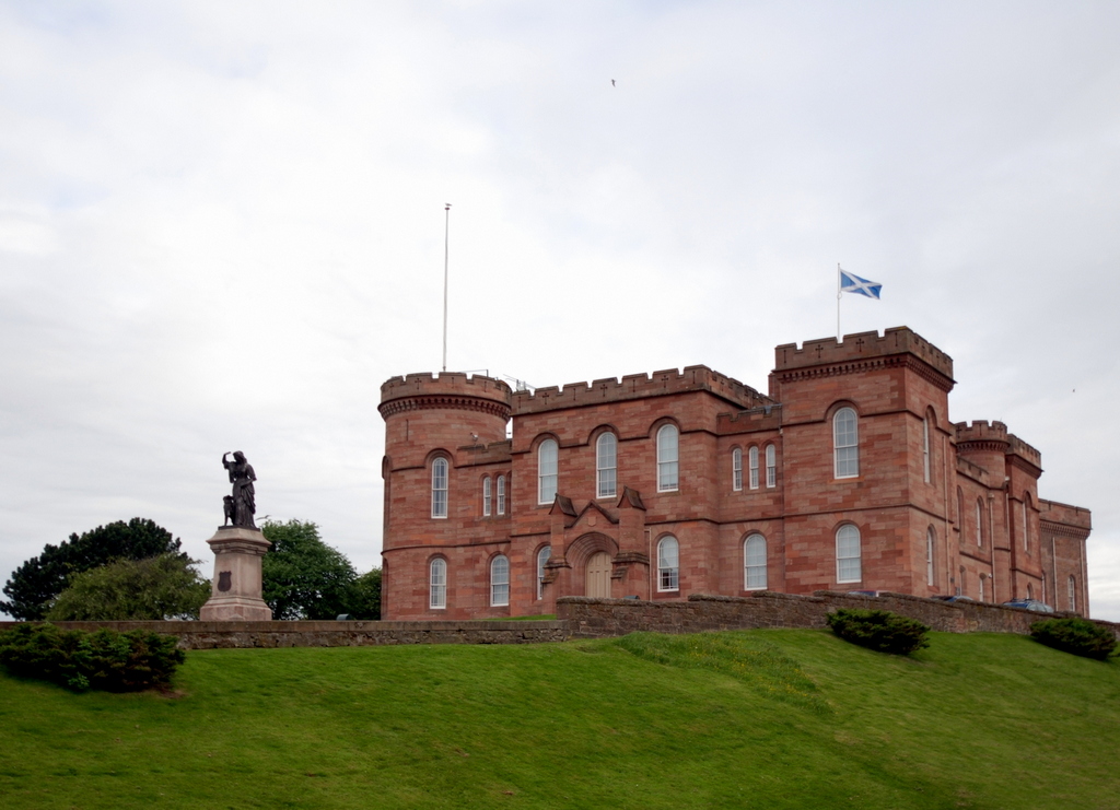 Château d’Inverness, Inversness, Écosse, Royaume-Uni
