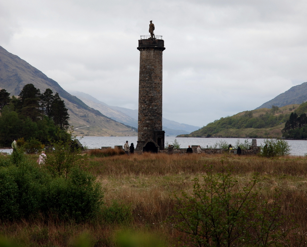 Monument Glenfinnan, Écosse, Royaume-Uni
