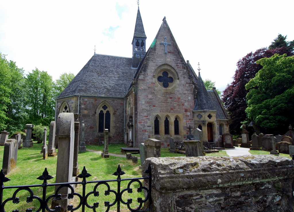 Lush Parish Church, Luss, Écosse, Royaume-Uni