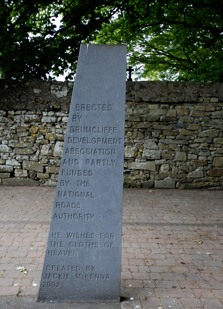 Mémorial de William Butler Yeats, cimetière Saint Columba, Drumcliffe, comté de Sligo, république d’Irlande