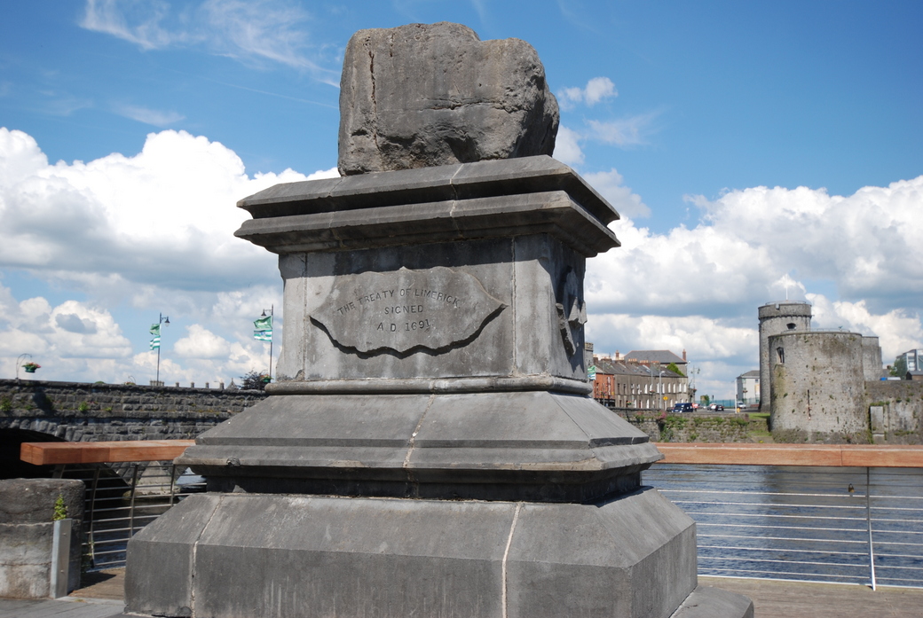 Treaty stone, Limerick, république d’Irlande
