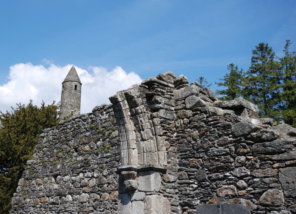 Site monastique de Glendalough, république d’Irlande