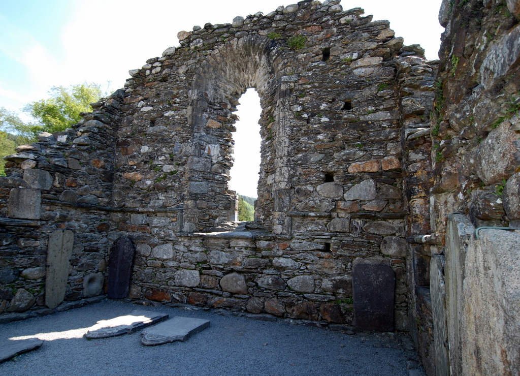 Site monastique de Glendalough, république d’Irlande
