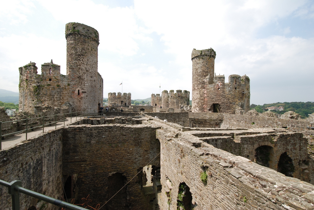 Château de Conwy, pays de Galles, Royaume-Uni