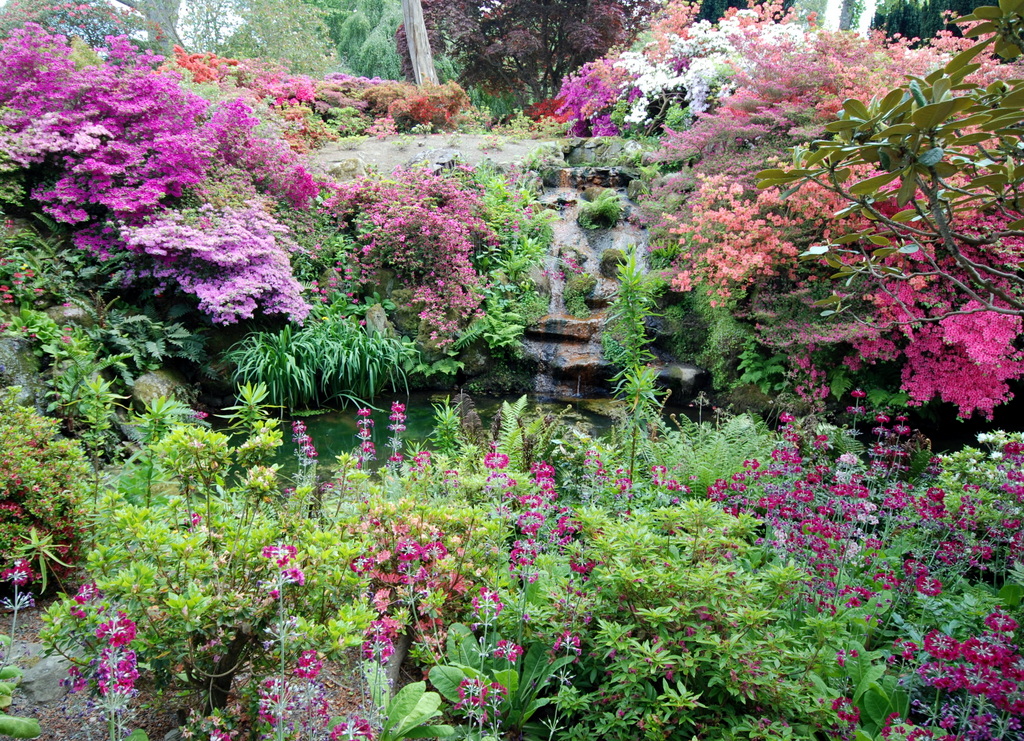 Jardins de Bodnant, pays de Galles, Royaume Uni