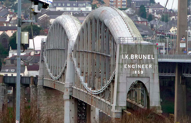 Brunel's Bridge, Plymouth, Devon, Angleterre, Royaume-Uni