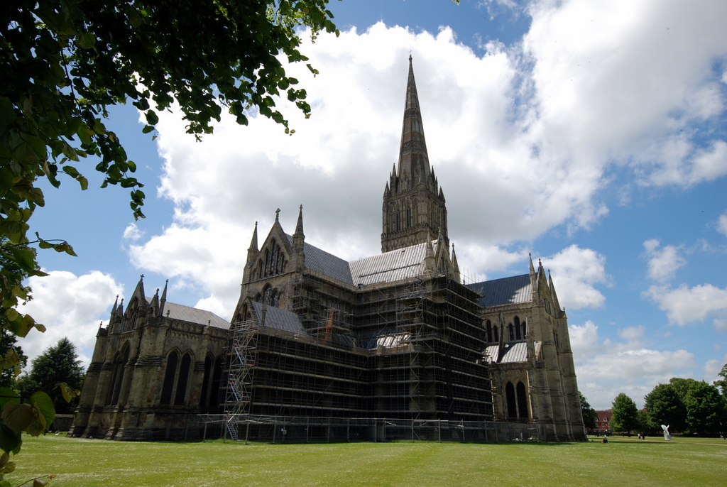Cathédrale de Salisbury, Salisbury, Wiltshire, Angleterre, Royaume-Uni