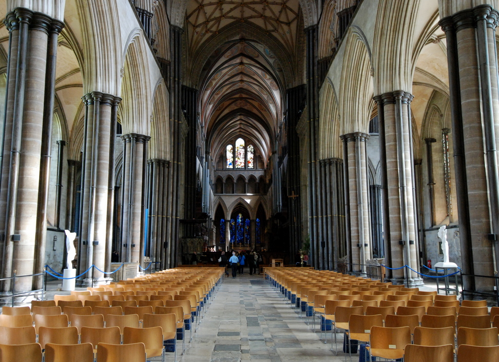 Cathédrale de Salisbury, Salisbury, Wiltshire Angleterre, Royaume-Uni