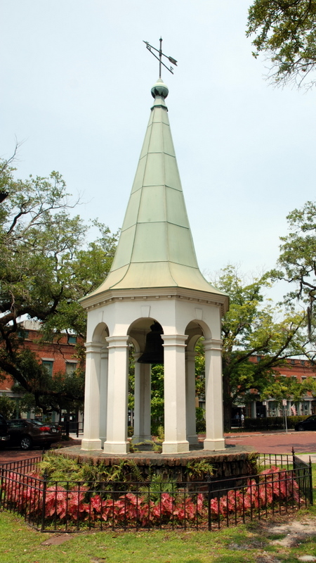 Old City Exchange Bell, Savannah, Georgie, États-Unis.