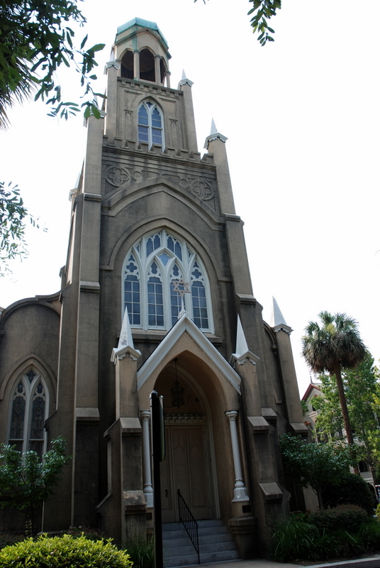 Synagogue Temple Mickve Israël , Savannah, Georgie, États-Unis.