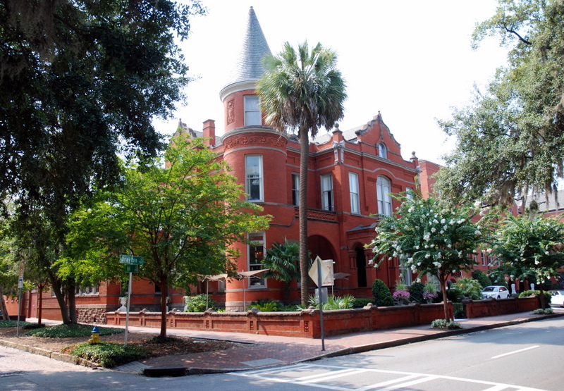  Mansion on Forsyth Park, Savannah, Georgie, États-Unis.