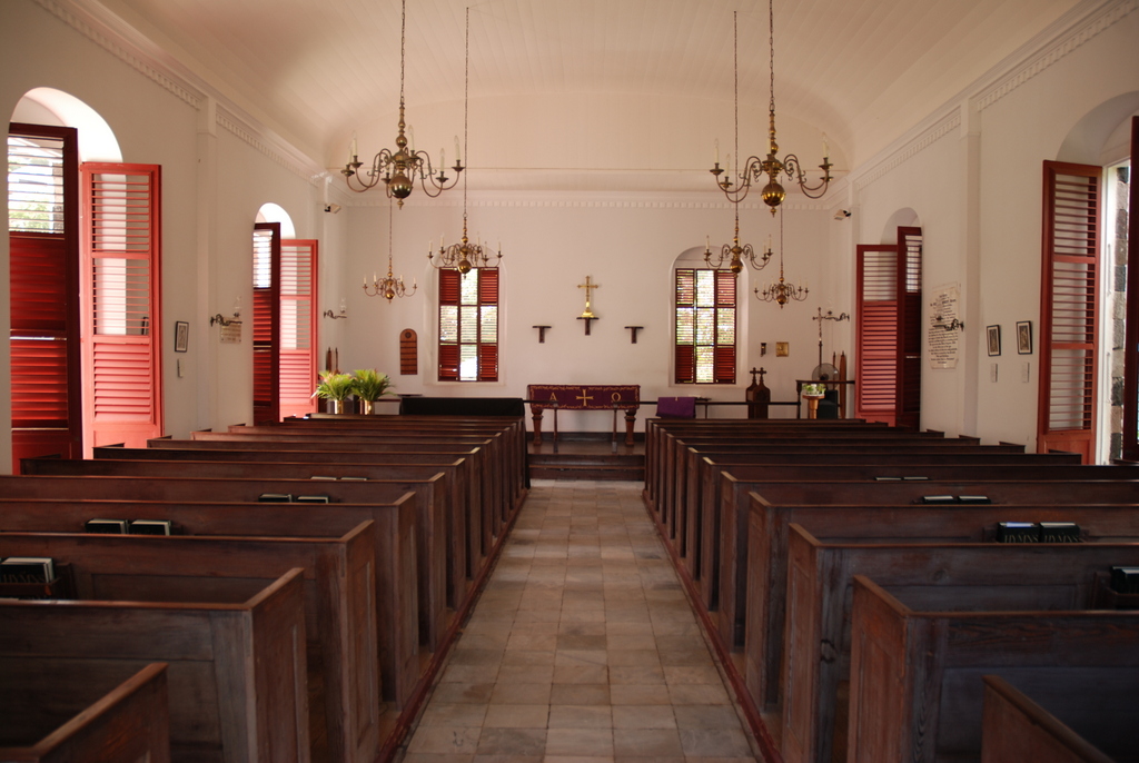 Église anglicane Saint Bartholomew, Gustavia, Saint-Barthélemy, Antilles françaises
