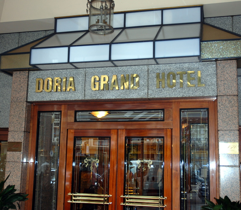 Le Doria Grand Hotel de Milan, Italie.