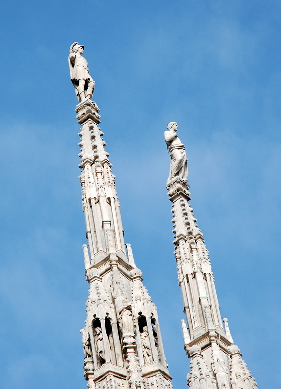 La cathédrale de Milan, Milan, Italie.