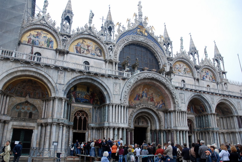 Basilique San Marco, place Saint-Marc, Venise, Italie.