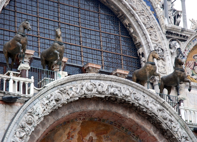 La basilique Saint-Marc, place Saint-Marc, Venise, Italie.