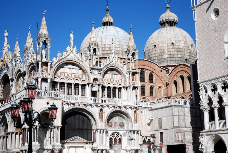 La basilique Saint-Marc, place Saint-Marc, Venise, Italie.