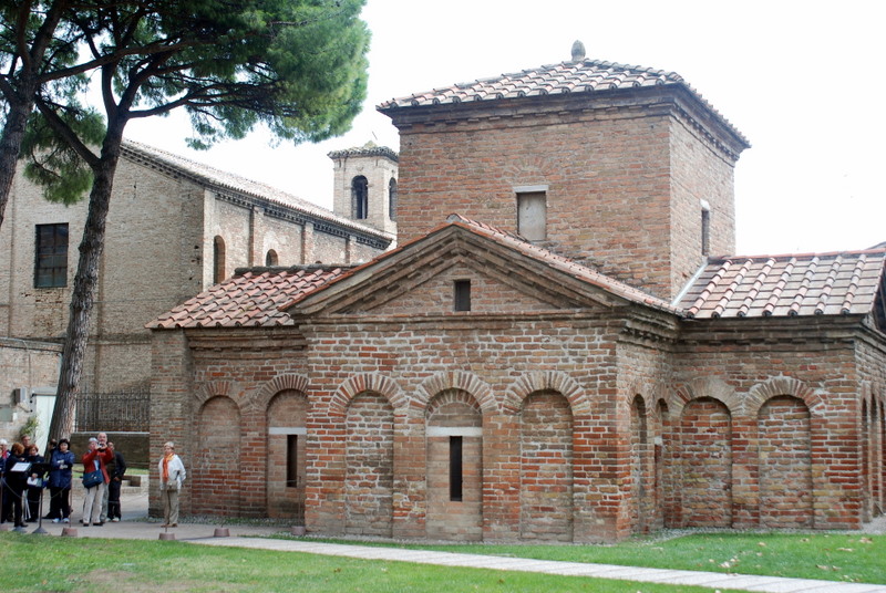 Mausolée de Galla Placidia, Ravenne, Italie.