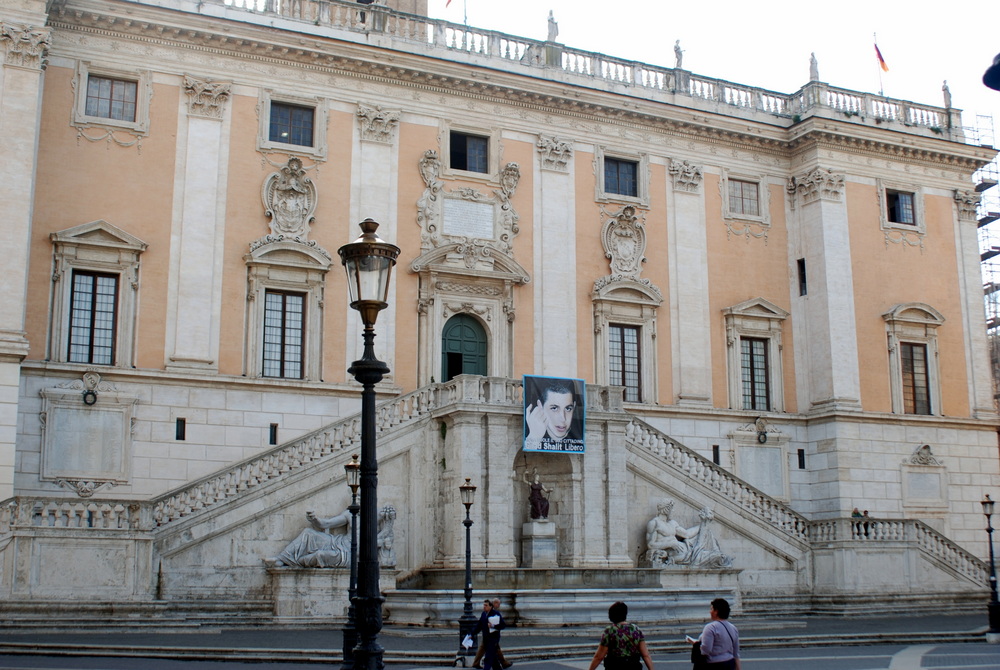 Palais sénatorial, Rome, Italie. Palais sénatorial, Rome, Italie.