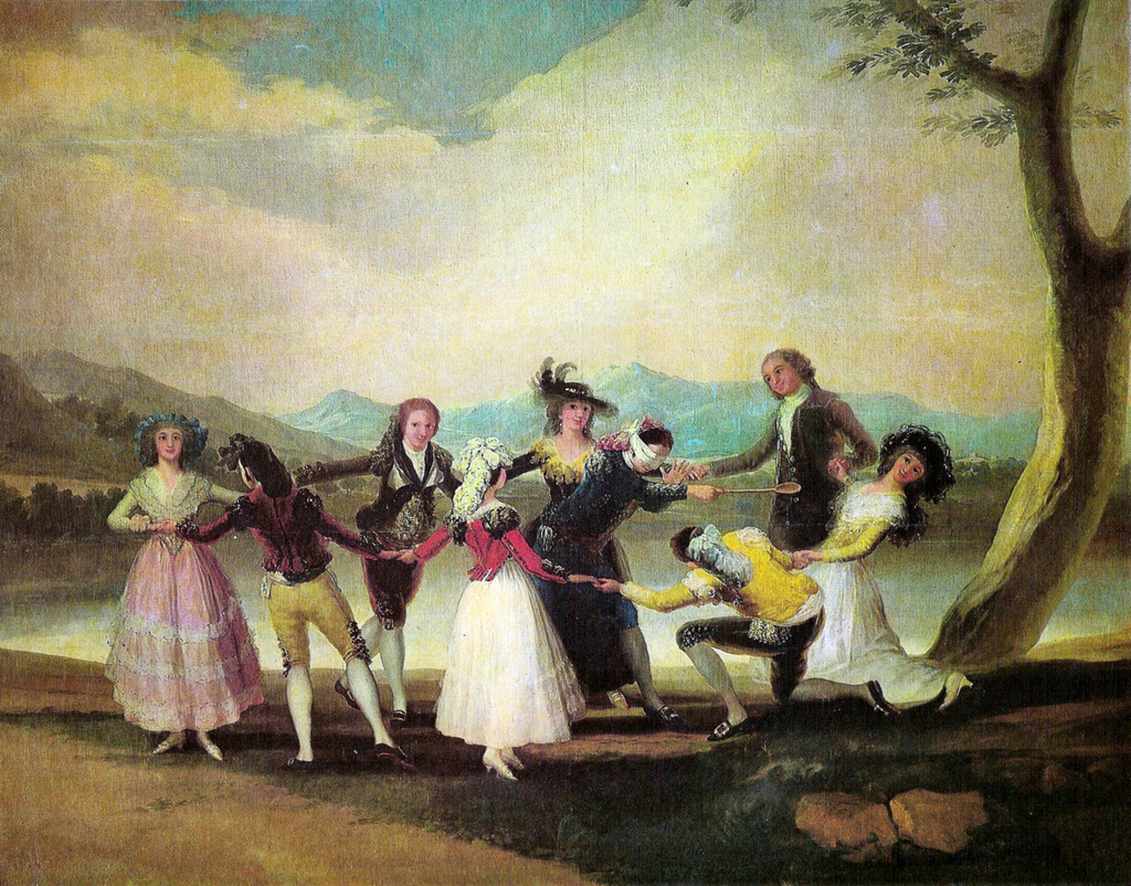 La Gallina ciega, Goya, Barcelone, Espagne