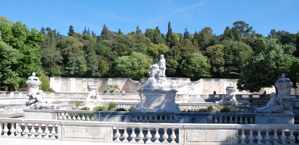 Nymphée des jardins de la Fontaine, Nîmes, France