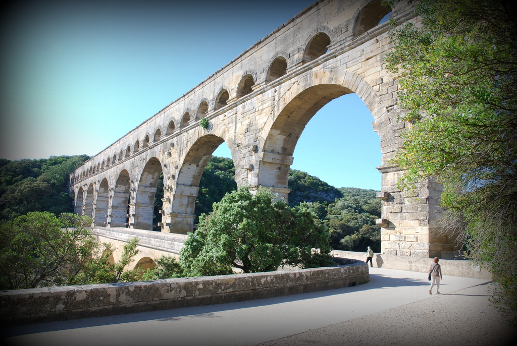 Le pont du Gard, Vers-Pont-du-Gard, France