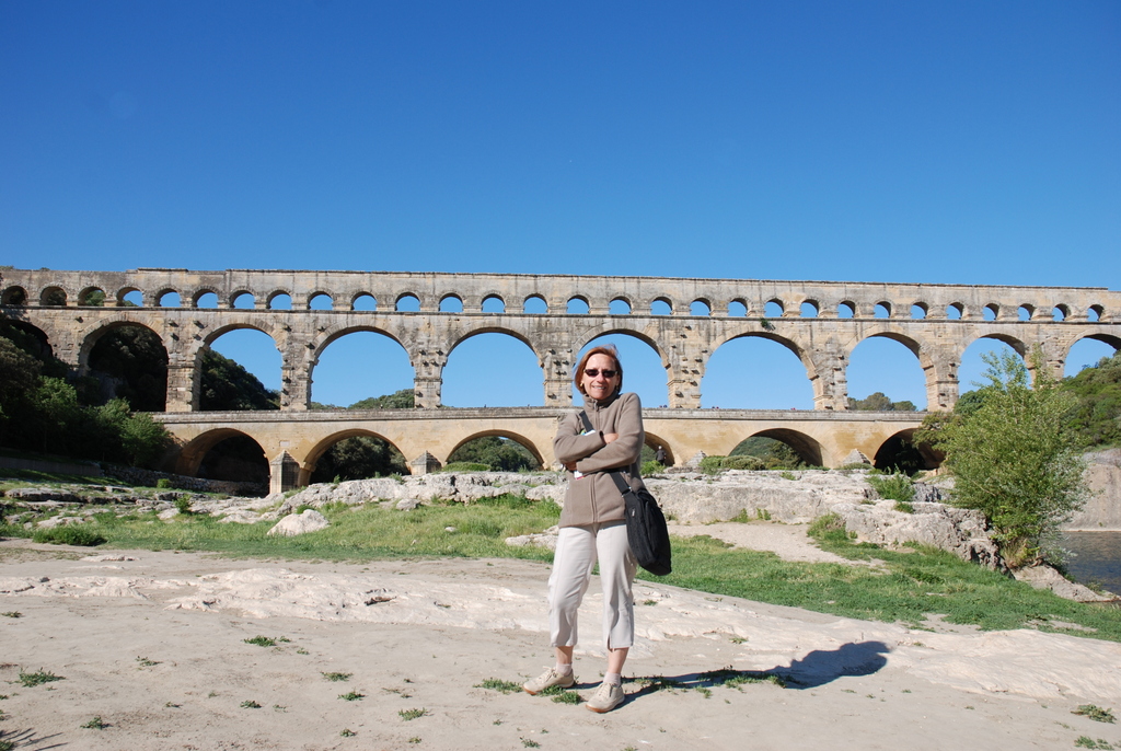 Le pont du Gard, Vers-Pont-du-Gard, France, mai 2012