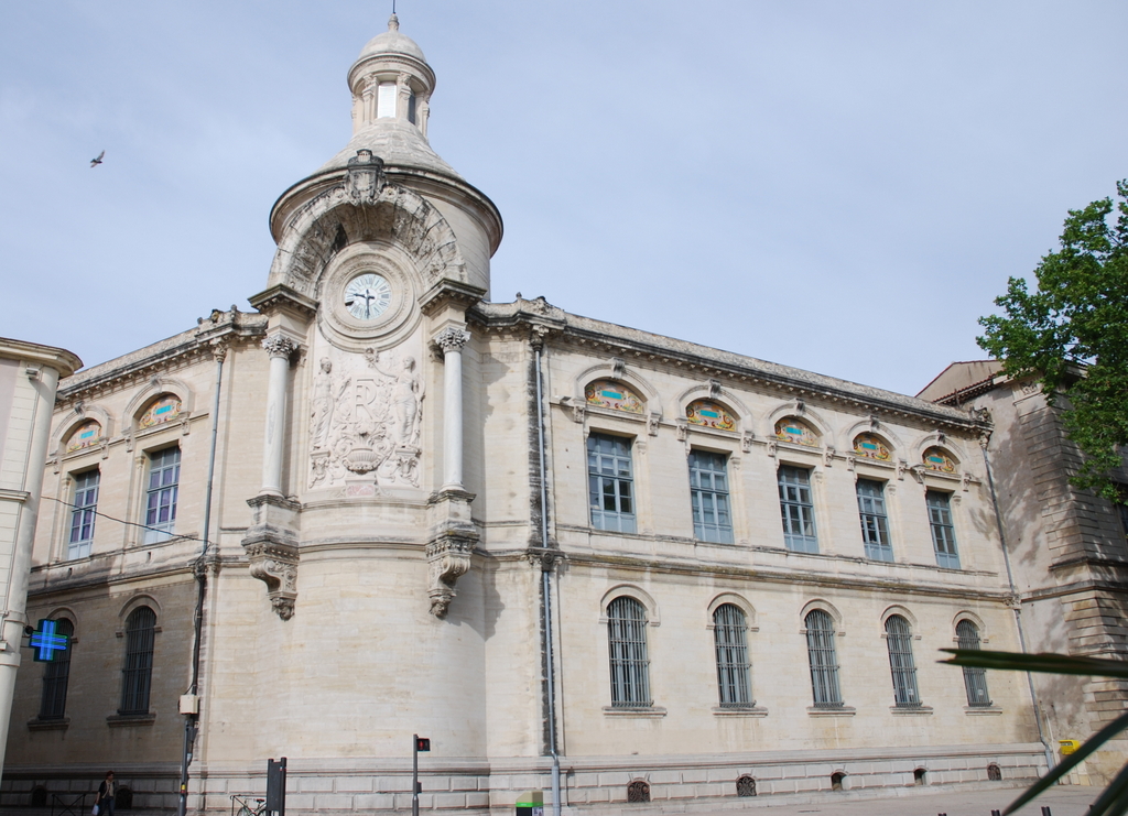  Rotonde de la grande horloge, Lycée Alphonse-Daudet, Nîmes, France