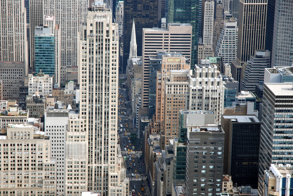 New York vue de l'Empire State Building, New York, É,-U.