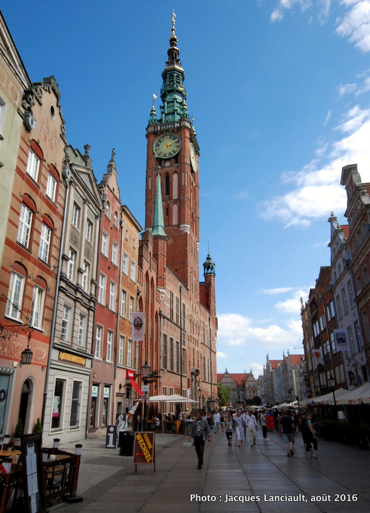 Vieille ville de Gdansk, Gdansk, Pologne 
