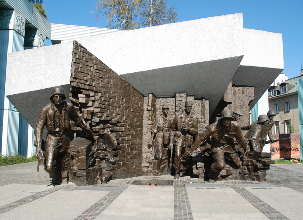 Monument de l’insurrection de Varsovie, Varsovie, Pologne