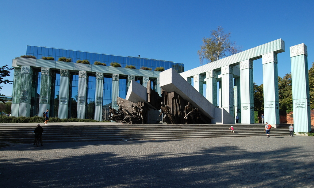 Monument de l’insurrection de Varsovie, Varsovie, Pologne